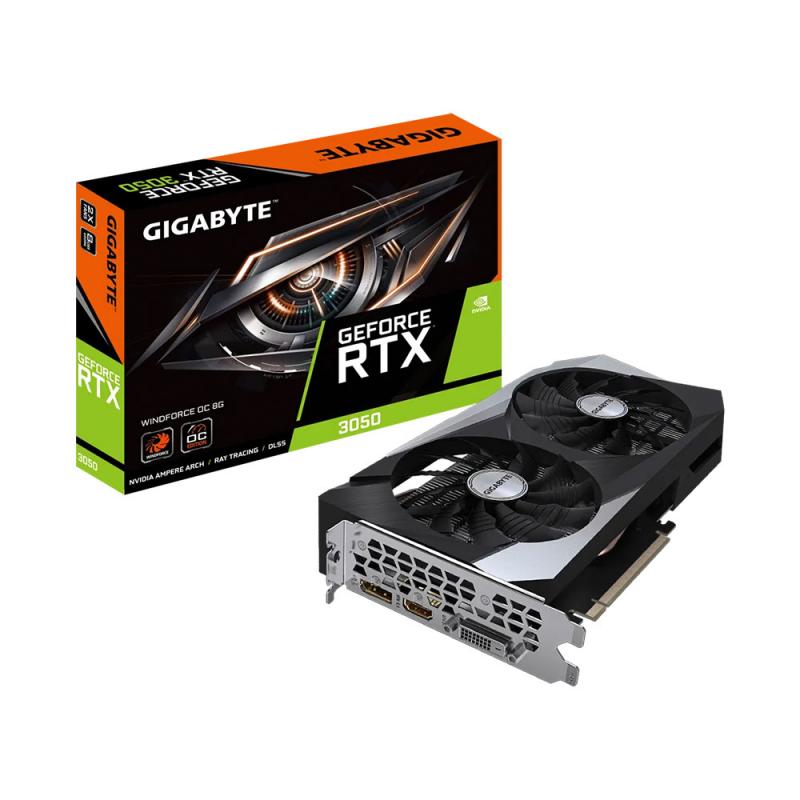 GIGABYTE VGA GeForce RTX 3050 WINFORCE OC 8GB GDDR6 (rev. 1.0)