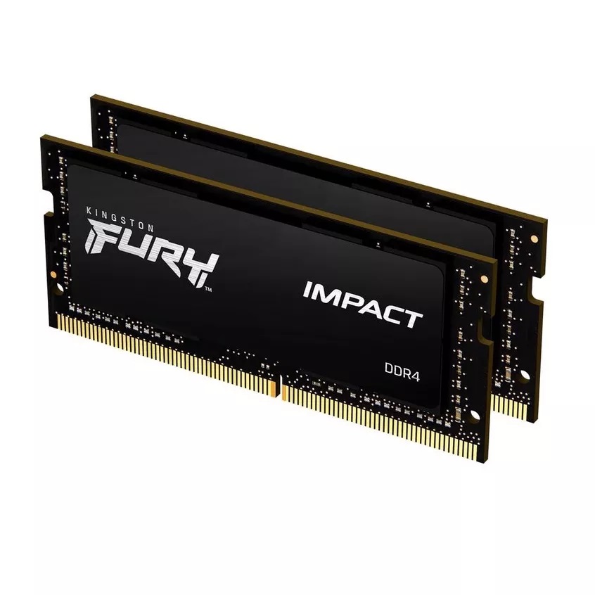 DDR4(3200,NB) 16GB (8GBX2) Kingston (FURY IMPACTKF432S20IBK216)