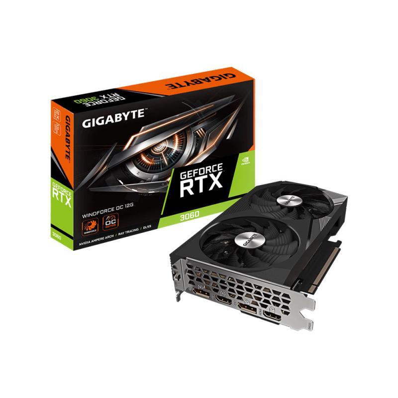 GIGABYTE VGA GeForce RTX 3060 WINFORCE OC 12GB GDDR6 (rev. 2.0)
