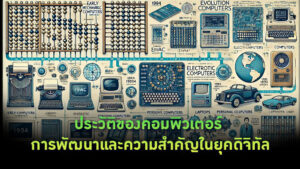 ประวัติของคอมพิวเตอร์: การพัฒนาและความสำคัญในยุคดิจิทัล