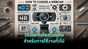วิธีเลือกกล้องเว็บแคมสำหรับการใช้งานทั่วไป