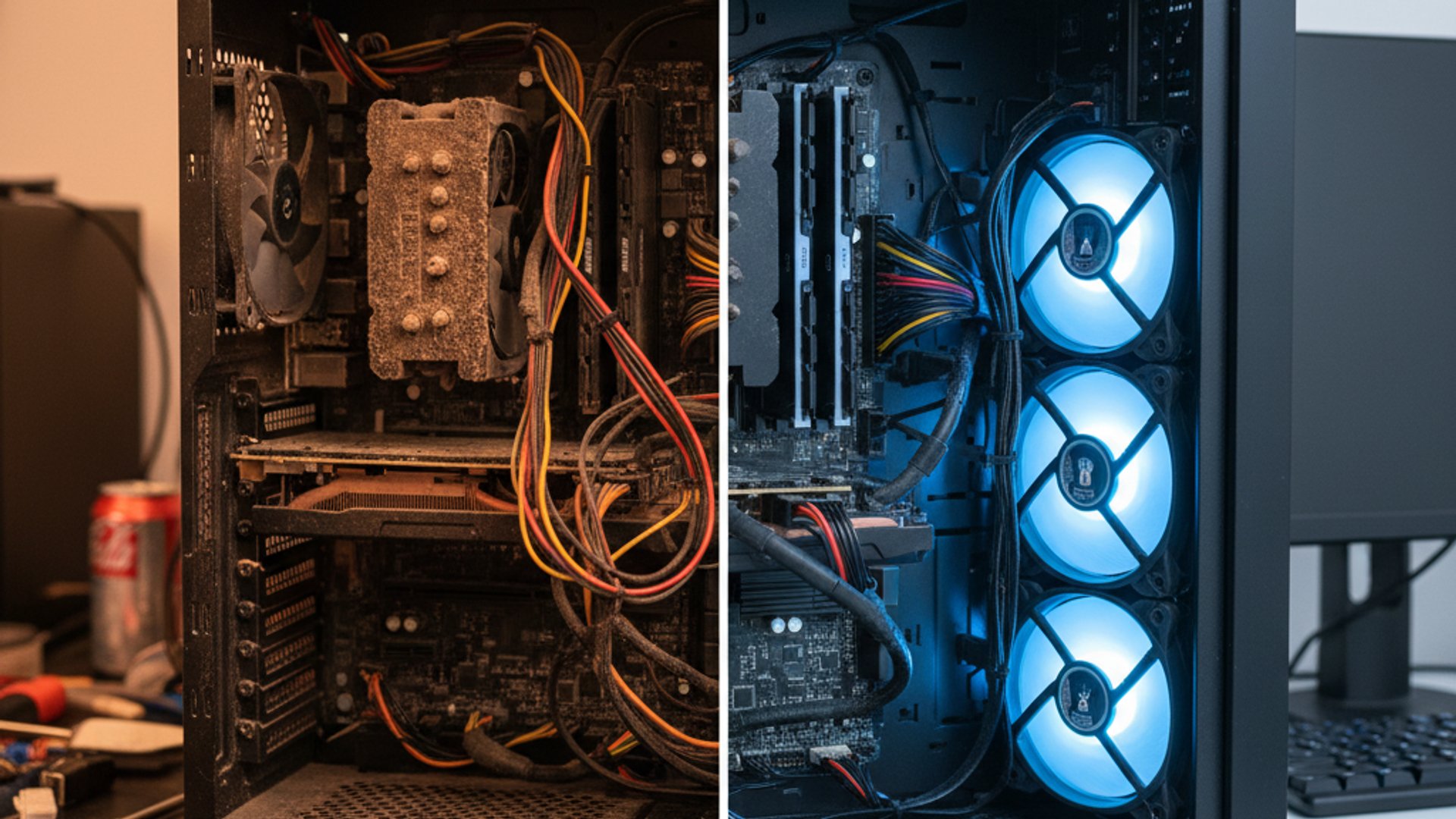 เสียงพัดลมดัง? ล้างคอม 15 นาที ลดร้อนเท่า Linus Tech Tips