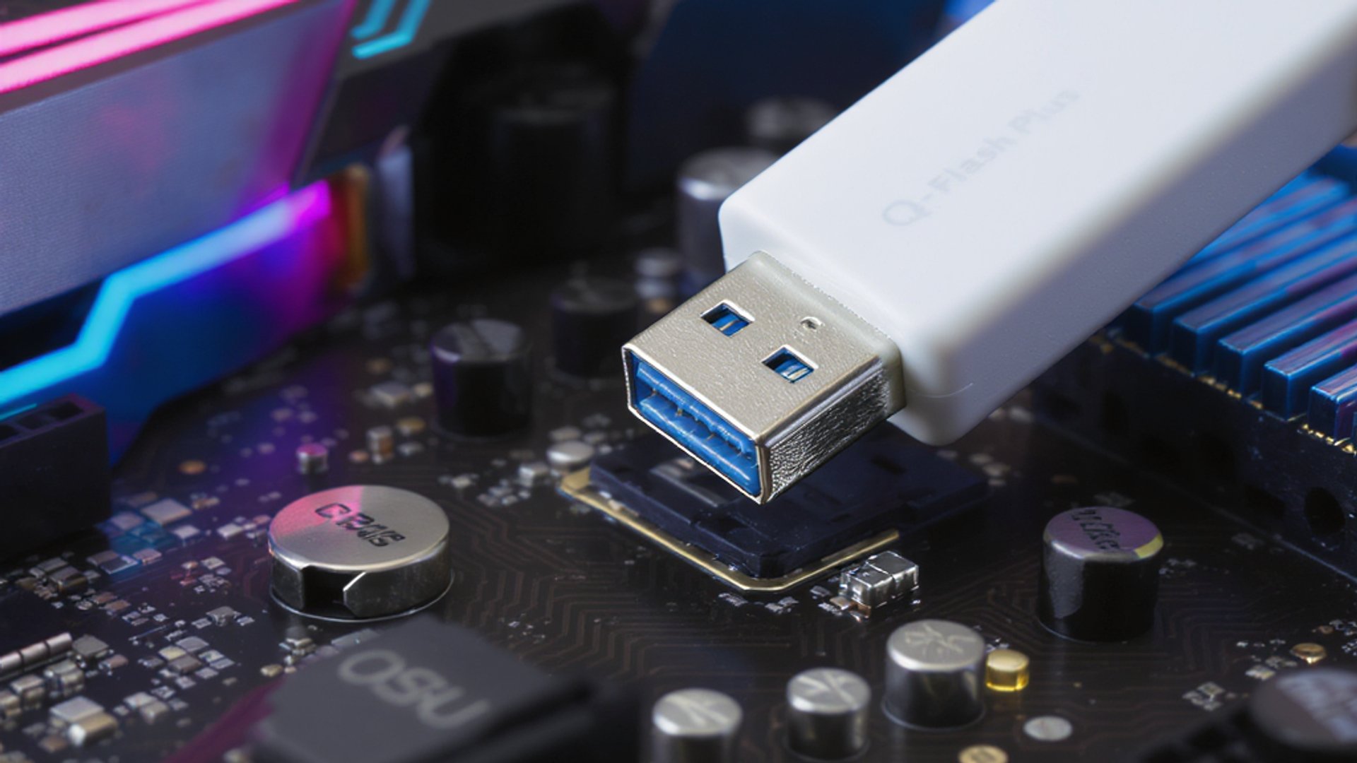 Q-Flash Plus คือฮีโร่ตัวจริง! อัปเดต BIOS ไม่ต้องใส่ CPU