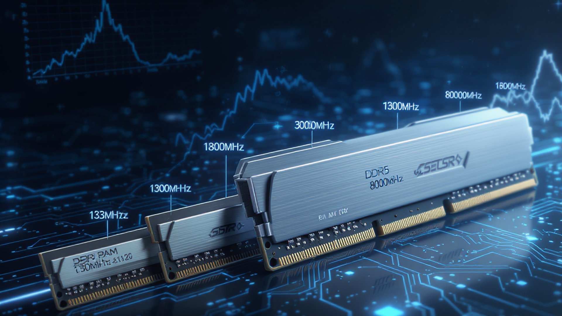 จาก SDRAM 133MHz สู่ DDR5 8000MHz+ การเดินทาง 25 ปีที่เปลี่ยนโลก