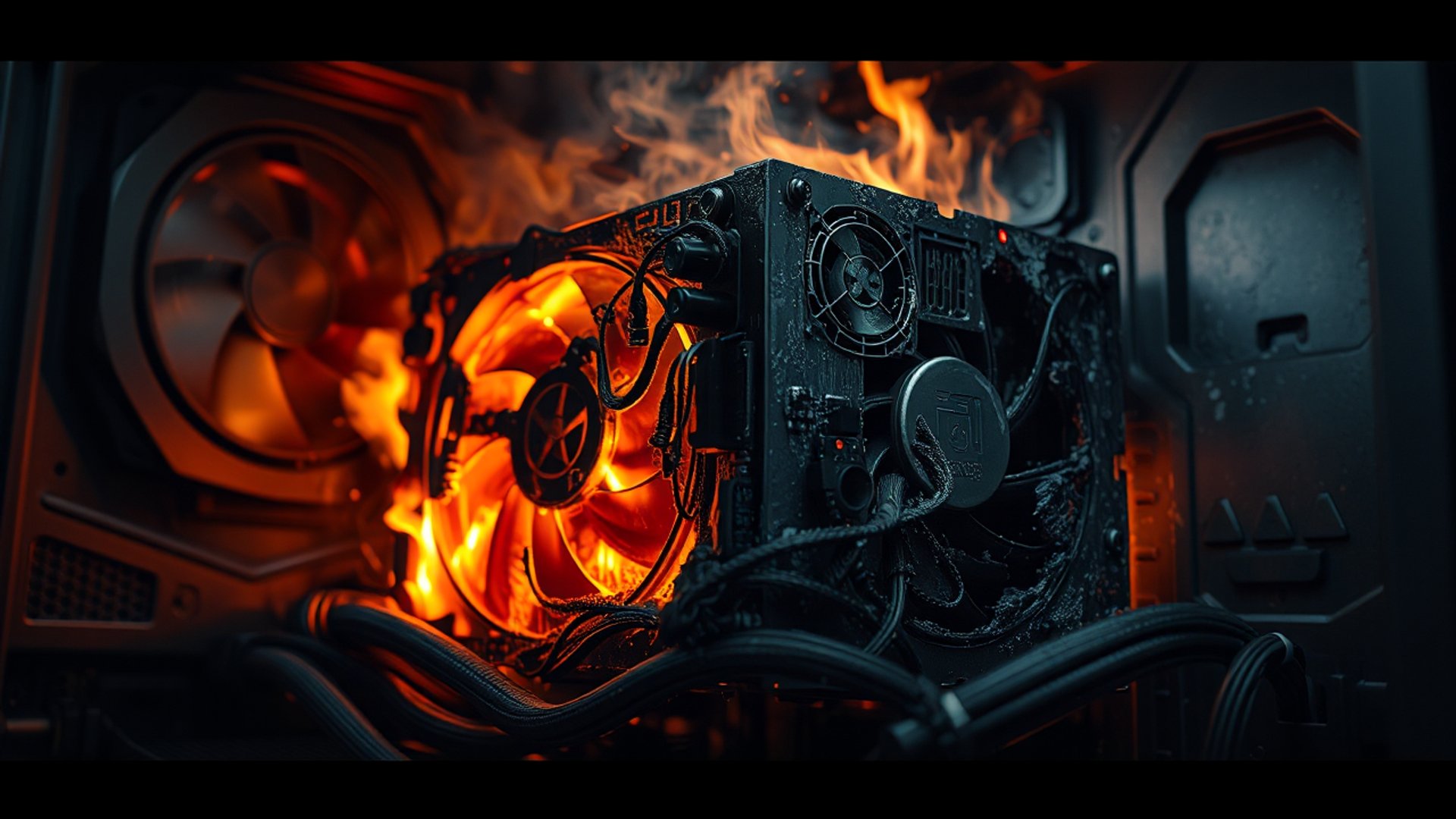 บทเรียนราคา 20,000 บาท: PSU 550W วัตต์ปลอมทำลาย Ryzen 7 และการ์ดจอ