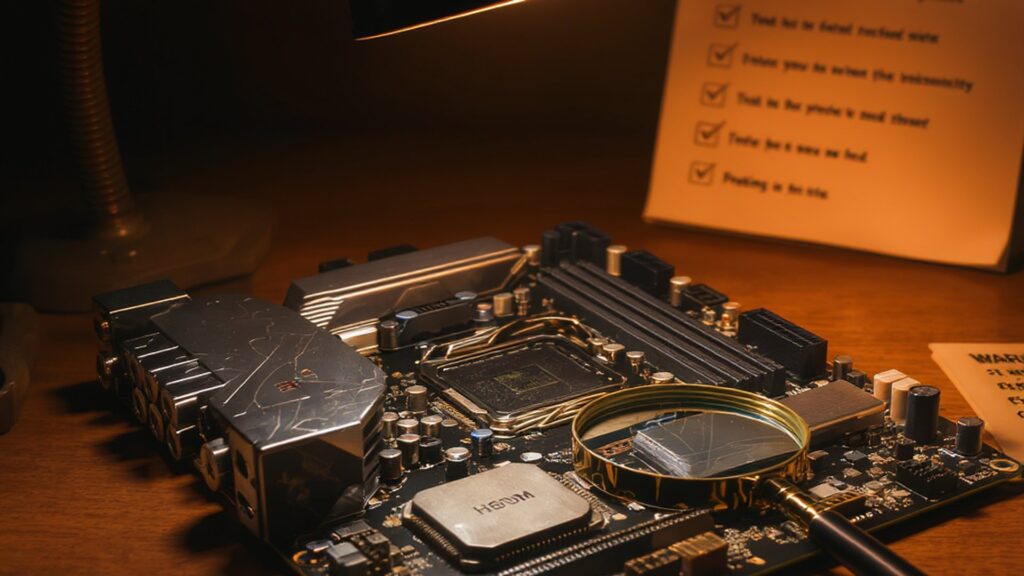 ระวัง! กับดักคอมมือสองปี 2026: เช็คลิสต์ 5 ข้อก่อนซื้อชุด H610M+CPU