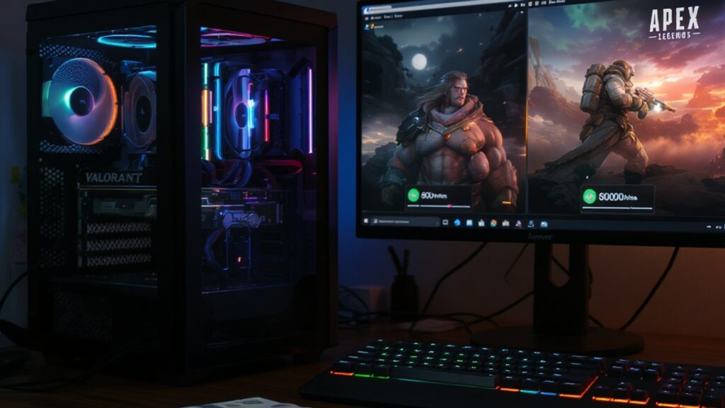 ประกอบคอมงบ 8,000 บาท เล่น Valorant และ Apex ที่ 1080p 60fps ได้จริงไหม?