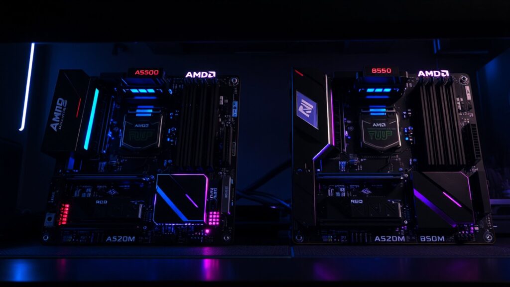 A520M vs B550: จ่ายเพิ่ม 1,500 บาท คุ้มไหมสำหรับเกมเมอร์?