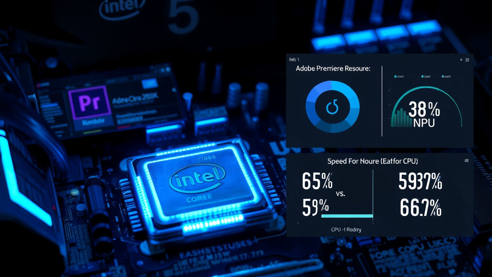 NPU ใน Core Ultra 265K ไม่ได้มีไว้โชว์: ทดสอบจริง 5 โปรแกรมเรนเดอร์เร็วขึ้น 38%