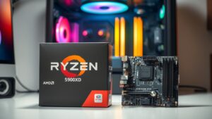 สูตรลับ PC งบประหยัด: จับ Ryzen 7 5800X3D คู่บอร์ด A520m ฉลาดกว่าที่คิด