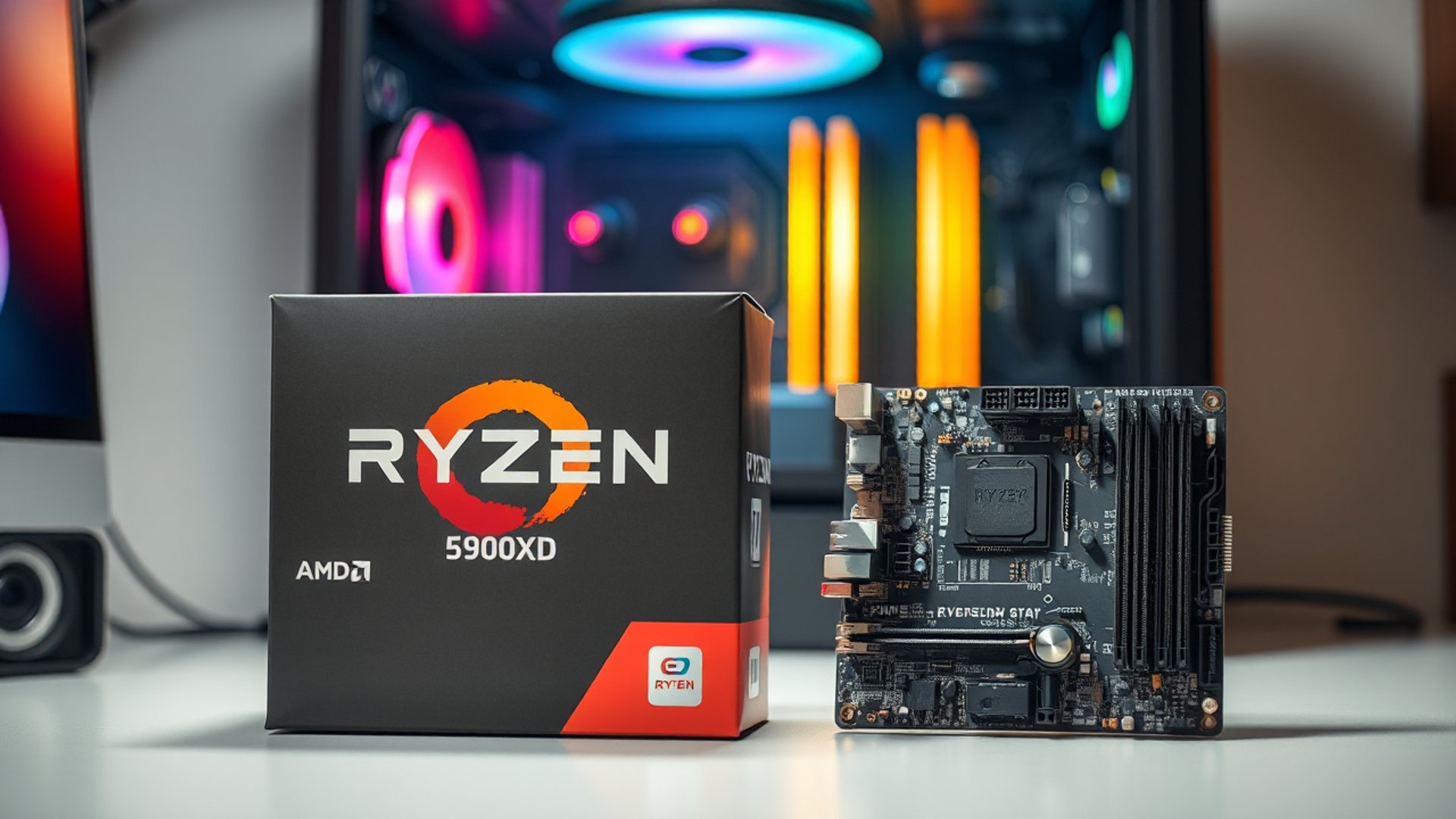 สูตรลับ PC งบประหยัด: จับ Ryzen 7 5800X3D คู่บอร์ด A520m ฉลาดกว่าที่คิด