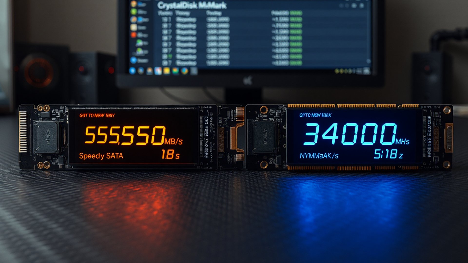 M.2 NVMe vs SATA บนสล็อตเดียวกัน ทำไมความเร็วต่างกัน 6 เท่า?