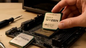 ชุบชีวิตคอมเก่า! อัปเกรด Ryzen 3 1200 เป็น Ryzen 5 5500GT บนบอร์ด A320 ตัวเดิม