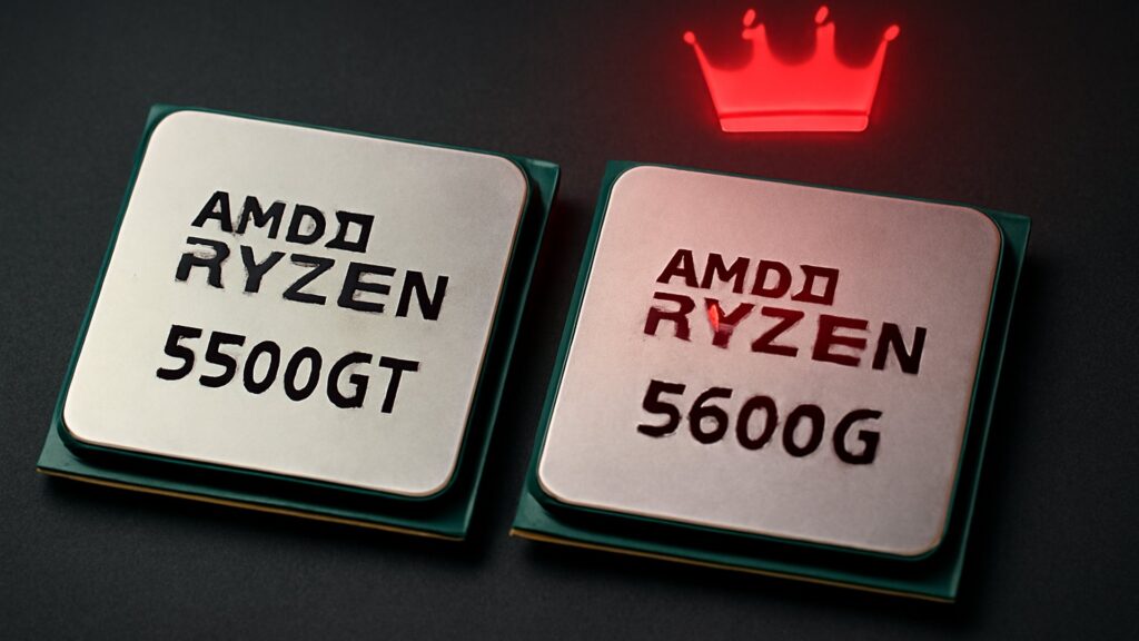 Ryzen 5 5500GT vs 5600G ตัวไหนคือราชา APU งบจำกัดตัวจริง?