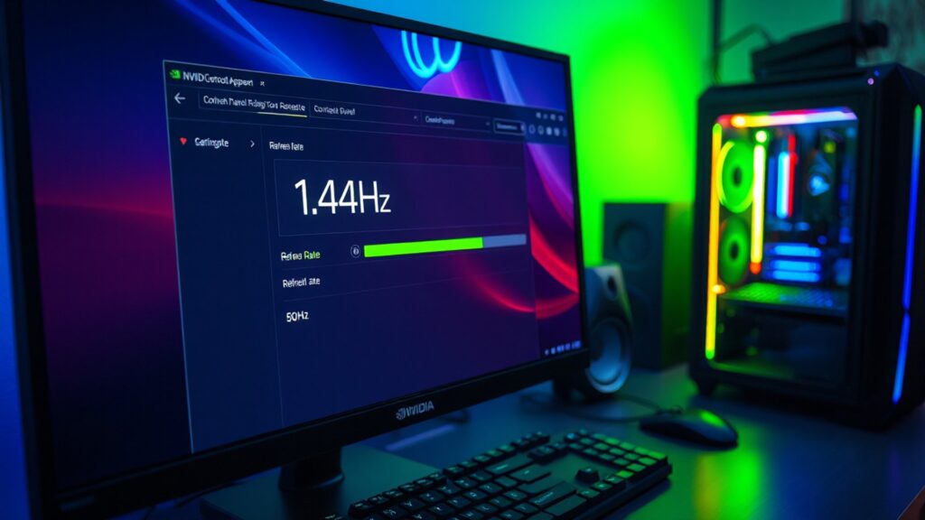 ซื้อจอ 144Hz แต่ใช้แค่ 60Hz อยู่? เปิดให้เต็มสปีดใน 3 คลิกแบบ NVIDIA