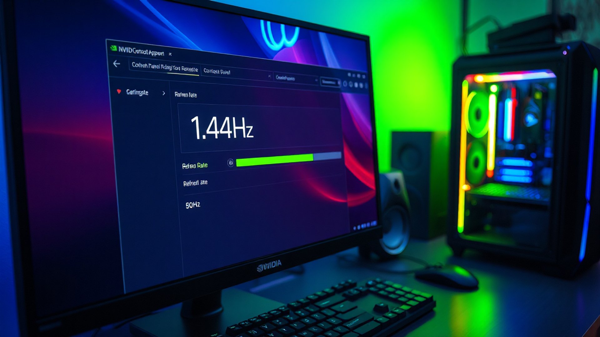ซื้อจอ 144Hz แต่ใช้แค่ 60Hz อยู่? เปิดให้เต็มสปีดใน 3 คลิกแบบ NVIDIA